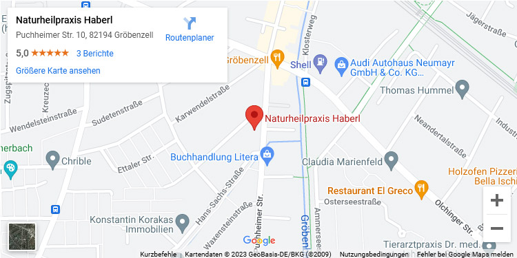 Google Maps - Josef Haberl – Heilpraktiker & Ernährungsberater 